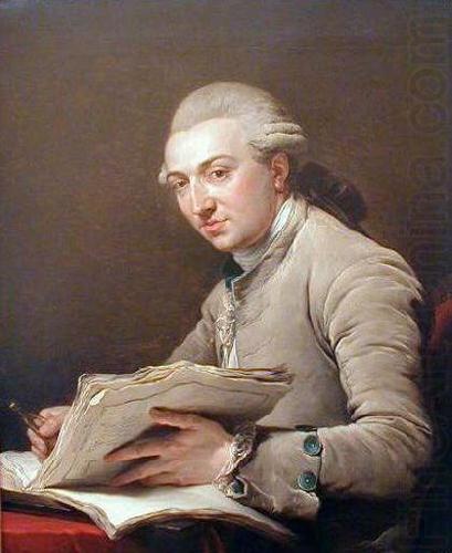 Francois-Andre Vincent Portrait of Pierre Rousseau (1751-1829), French architect china oil painting image